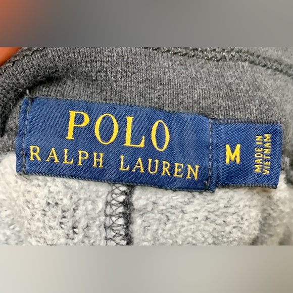 Men’s Medium Polo Ralph Lauren Dark Heather Grey Cotton Drawstring Sweatpants - Picture 8 of 16